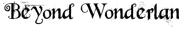 Beyond Wonderland font preview